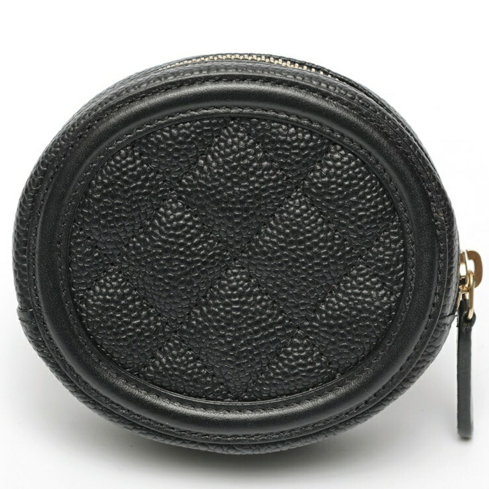 CHANEL Authentic Black Caviar Leather Wallet - Picture 2 of 6